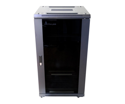 Szafa RACK Extralink Stojąca 19" 22U 600x600mm (czarna) EX.14381